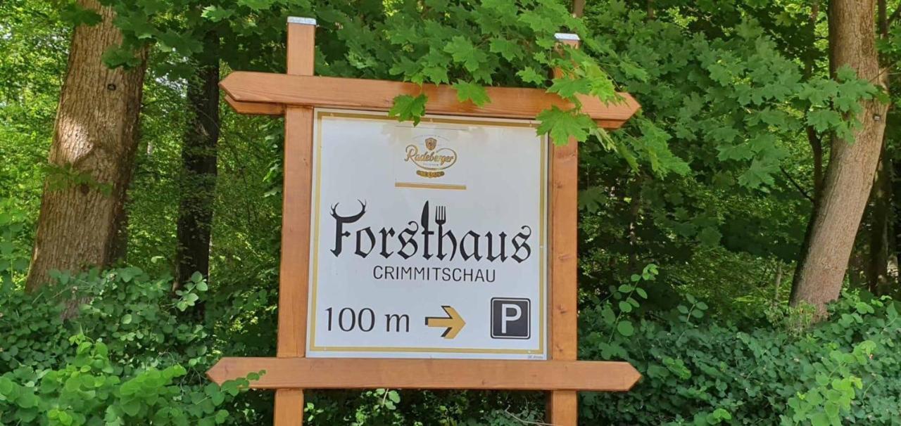 Apartament Forsthaus Crimmitschau Zewnętrze zdjęcie